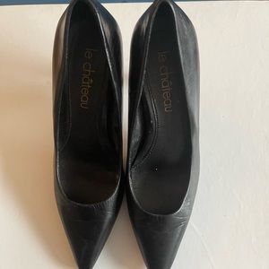 Leather le chateau size 5 shoes